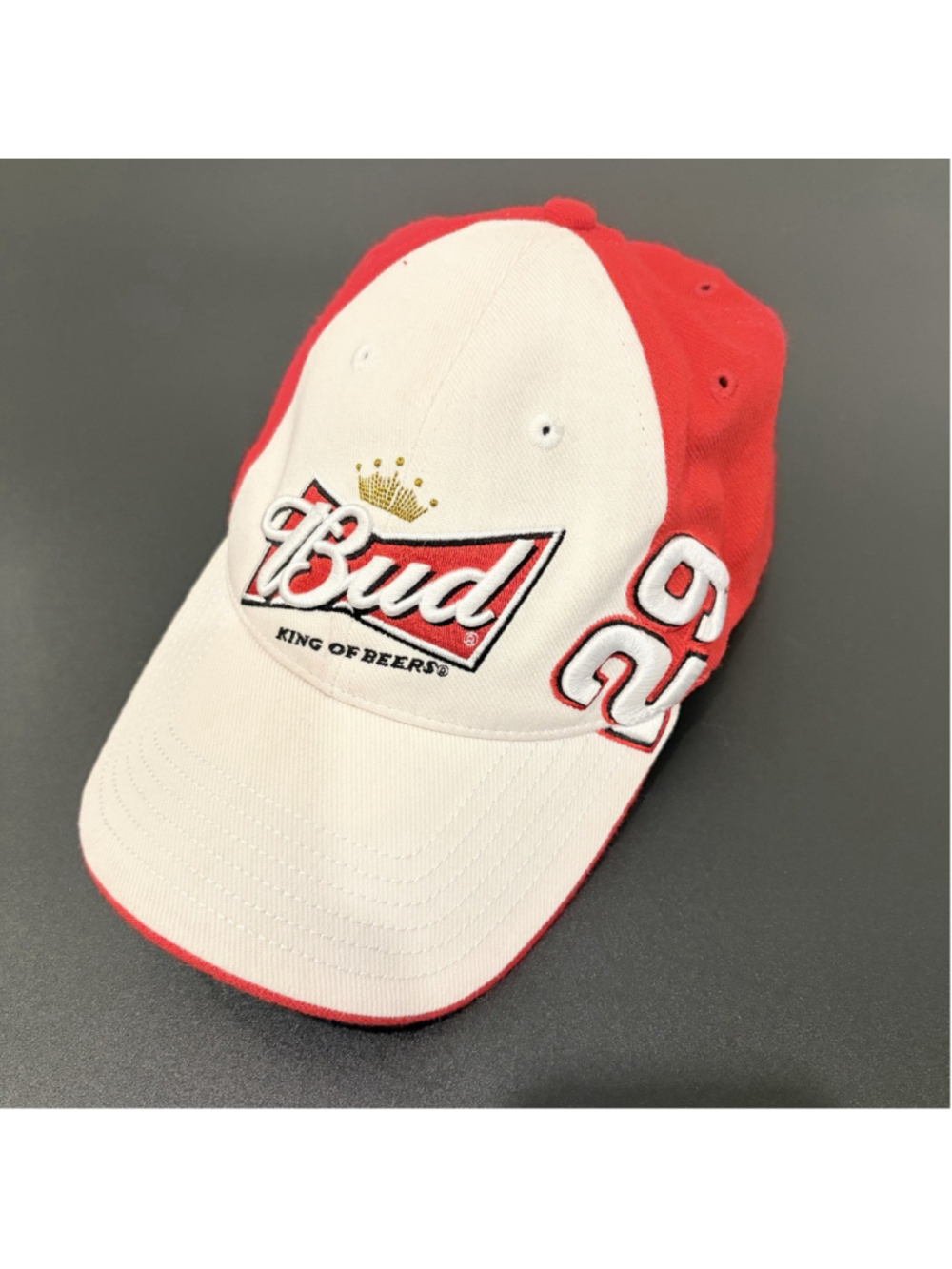 Chase Authentics Kevin Harvick #29 BUD NASCAR Hat Cap Red White Flex Fit